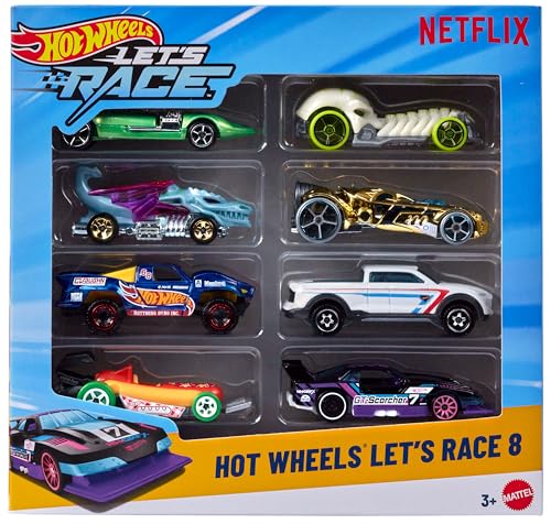 Hot Wheels Coffret 5 Véhicules Let’ Race Véhicules échelle 164 Hot Wheels JGK18 - vue 3