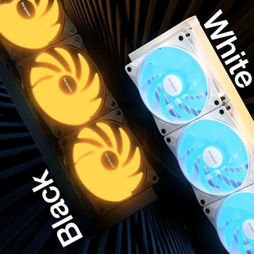 Image of be quiet! Light Loop 240mm White CPU Liquid Cooler for Heavily Overclocked Systems, 2X Light Wings LX 120mm PWM high-Speed White ARGB Fan, Stylish ARGB Cooling Block, ARGB-PWM-Hub