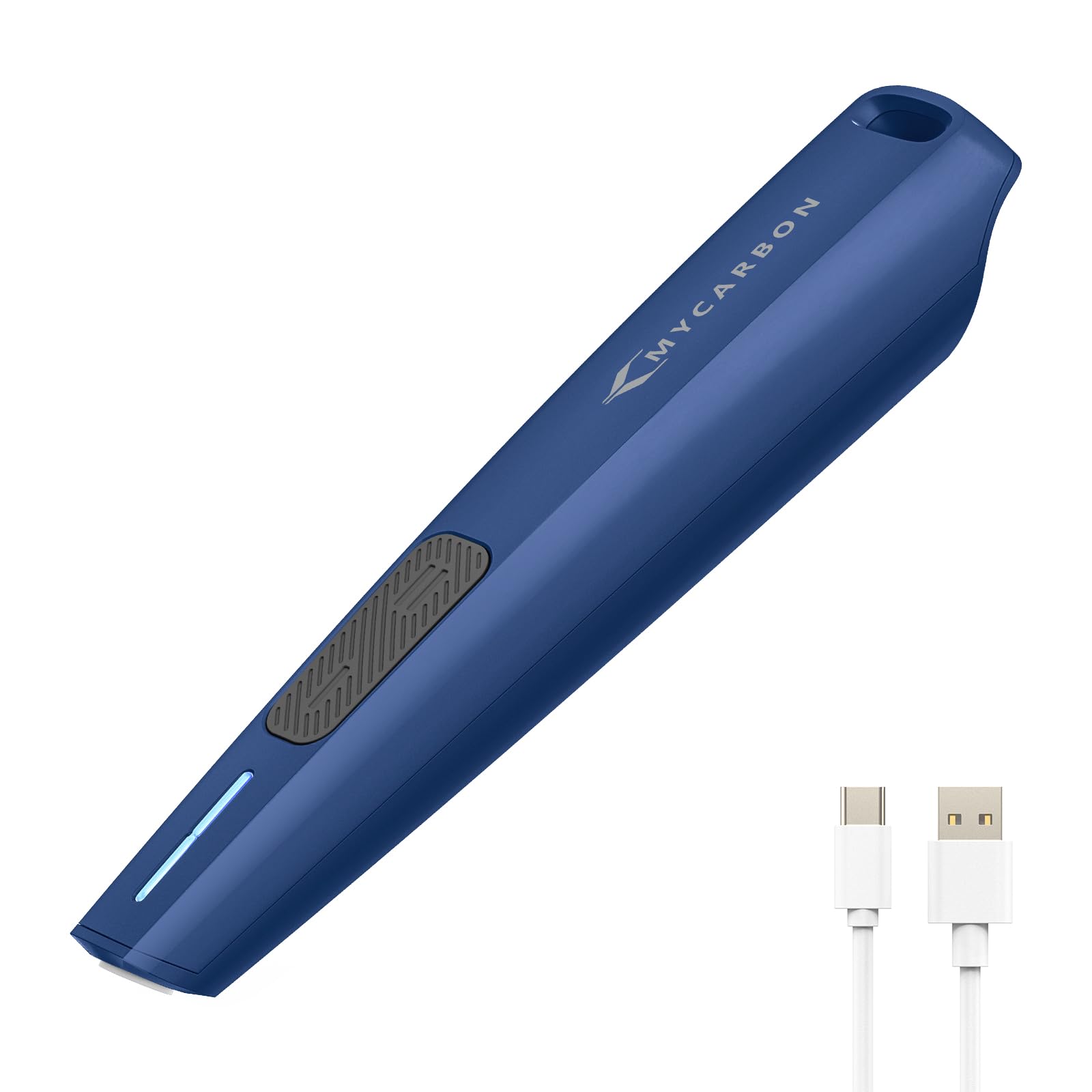 MYCARBON Mückenstich Hitzestift, USB-C Insektenstichheiler mit schneller Linderung von Juckreiz & Schwellungen, Keine chemischen Stoffe, Sicher, kompakt und handlich Dunkelblau