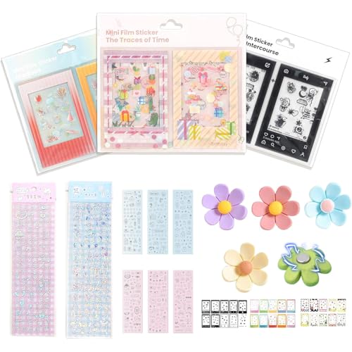 WOGOZAN Mini Film Stickers Set for FujiFilm Instax