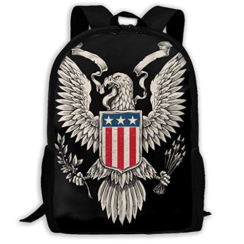 Mochila Infantil Juveniles Escolar Águila De Bandera Americana Mochilas Escolares Informales