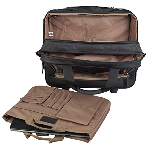 JUMP Paris Borsa pilota, nero (nero) - 6589B