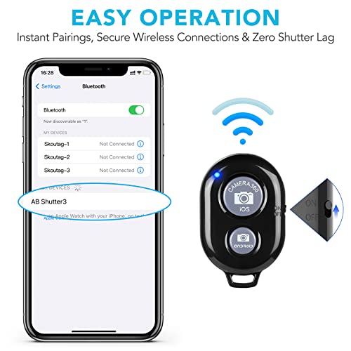 image for Skoutag 2 Pack Wireless Camera Remote Control - Wireless Remote for iP