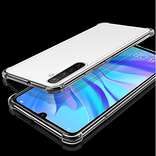 Image of REALCASE Ultra Thin Soft Silicone TPU Back Cover Case for Oppo Realme XT, Transparent