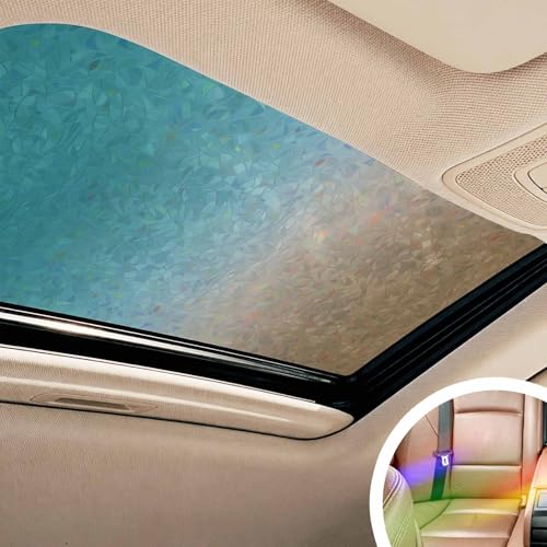 Película decorativa para ventanas con efecto arcoíris 19.6" x 39.3" (2pcs) miniatura 4