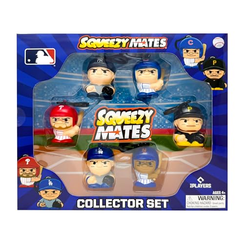 SqueezyMates Party Animal MLB 2026 Figures Team Colors One Size Collectors Box Set