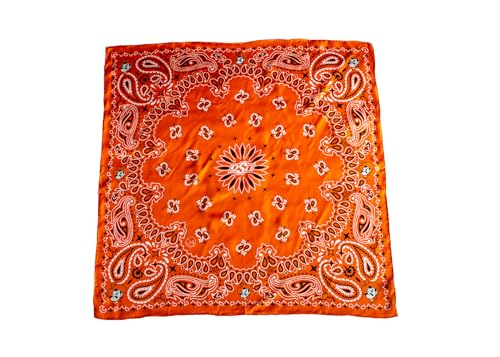 William & Lauren – 100% Silk Oklahoma State University Bandana Scarf – Elegant Gift for OSU Graduates, Alumni, and Fans – Officially Licensed Collegiate Accessory