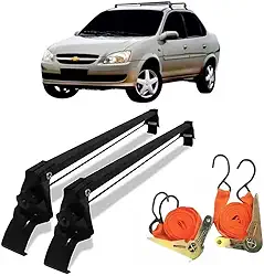 Rack de Teto Corsa Hatch Classic 4 Portas + 2 Cintas Catraca - VHIP