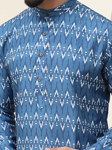 Image of SOJANYA (Since 1958 Men's Exquisite Silk Blend Kurta Elevate Your Festive Look-Crafted for Excellence