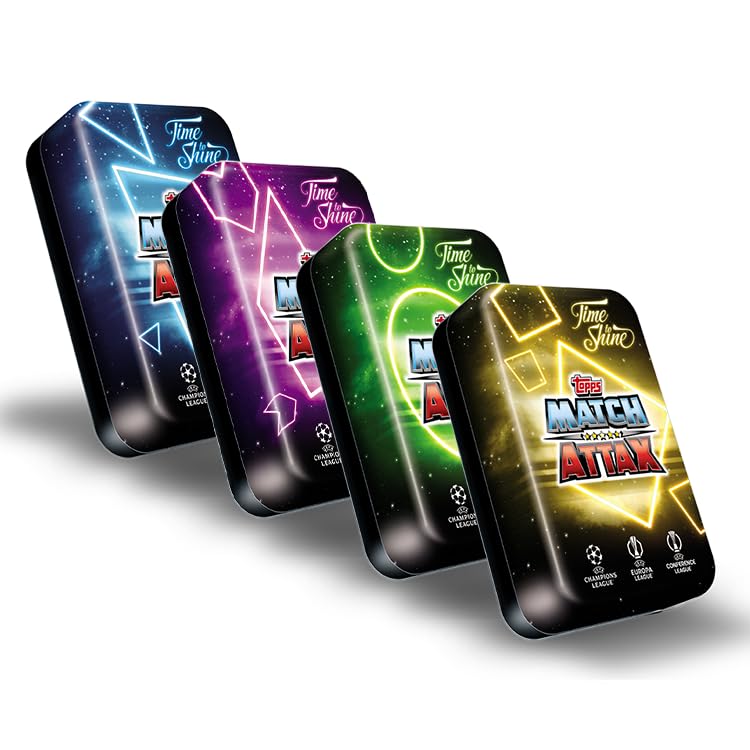 Match Attax 24/25 - Mega Tin Bundle - Amazon Exclusive! All 4 Mega Tins in this year's Match Attax Collection!