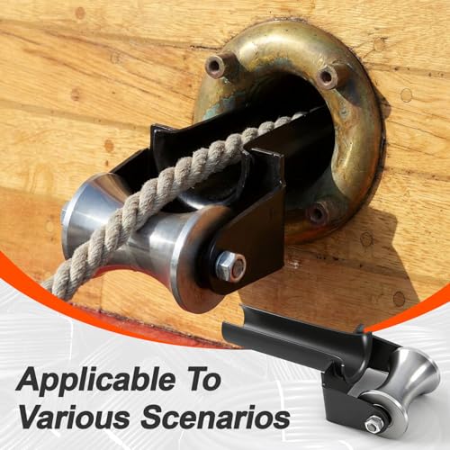 Frienda Cable Puller Sheave for 4 Inch Conduit, Cable Feeding Sheave Fed into the Conduit to Smoothly, Heavy Duty Steel Pulleys for Large Scale by Frienda - Image 6