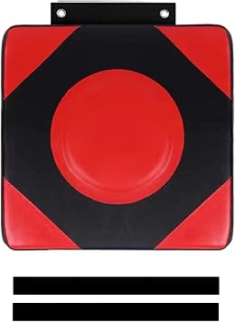 Boxing Pad Wall Mounted PU Leather Boxing Target Punch Pad Wall Mounted Mini Sandbag Wall Target Pad Small Boxing Karate Martial Arts Kickboxing Training Practice