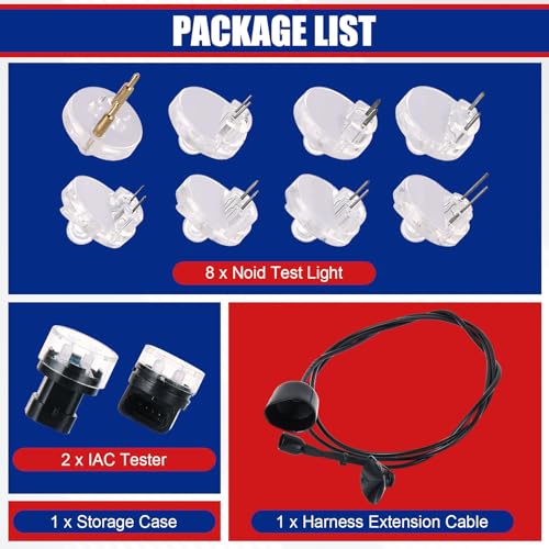 NYXOVA 11pcs Noid Light Test Kit
