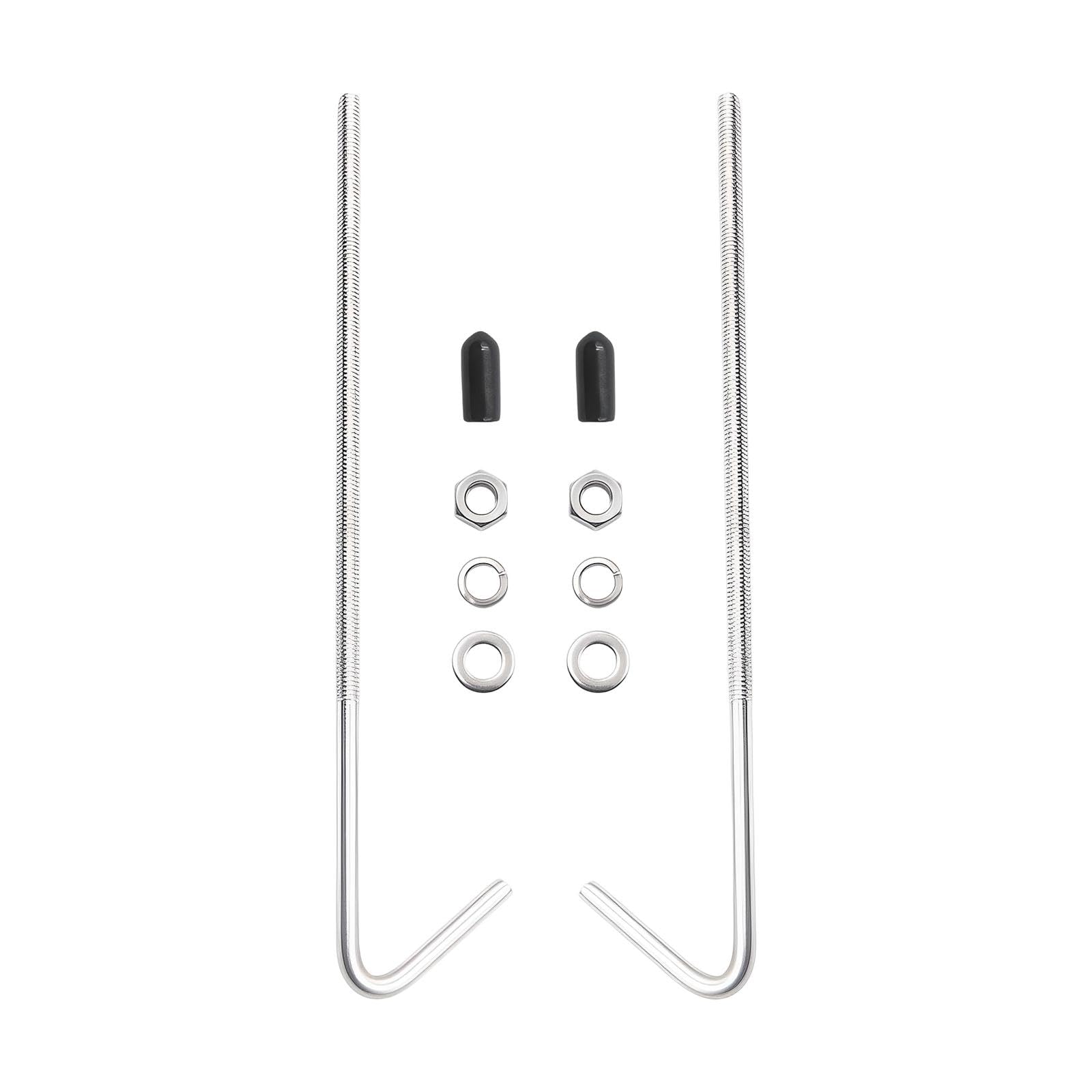 Amazon | J フック バッテリー押さえボルト 六角ナット カーバッテリー 