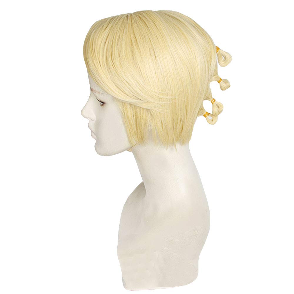 【ジョジョの奇妙な冒険】プロシュート【コスプレ＋ウィッグ】 Amazon.co.jp: コスプレウィッグ ネット付き ジョジョ プロシュート