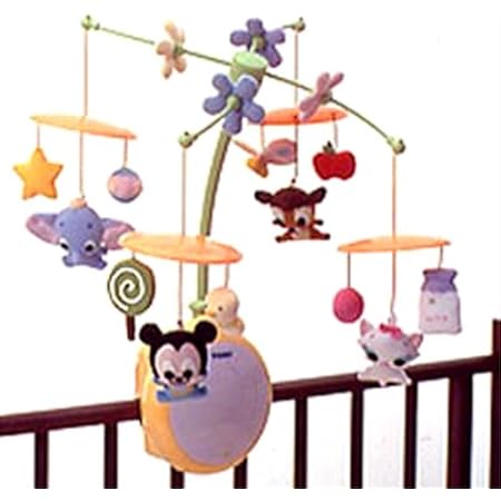 Amazon ディズニー やわらかガラガラメリー がらがら ラトル おもちゃ