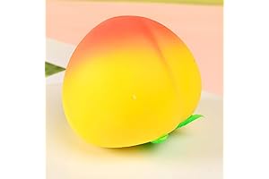 Delectable Peach Squishy: A Tactile Treat for Stress Relief