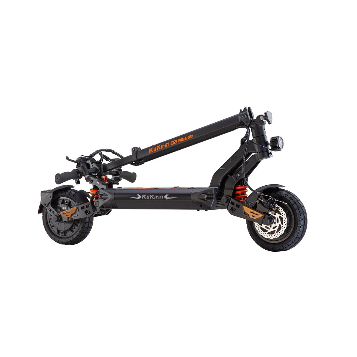 KuKirin G2 Master Patinete Eléctrico, Doble Motor, Batería 52V, Amortiguación Hidráulica, Pantalla LCD, Plegable, Manillar Ajustable, Luces LED