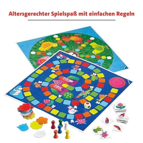 Ravensburger 21417-4 erste Spiele - Spielesammlung für die Kleinen - Spiele für Kinder ab 3 Jahren, Brettspiele für 2-6 Spieler - Farbwürfel – Bild 4