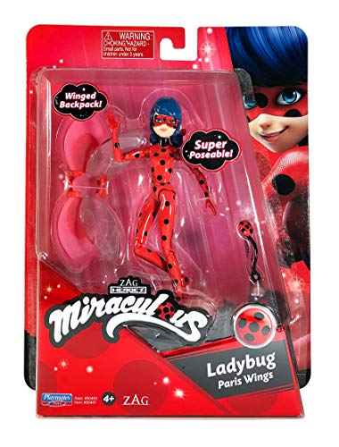 BANDAI - Ladybug: Figuras de Acción de Muñeca articulada Miraculous Ladybug -...