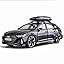 1:32 Black Audi RS6
