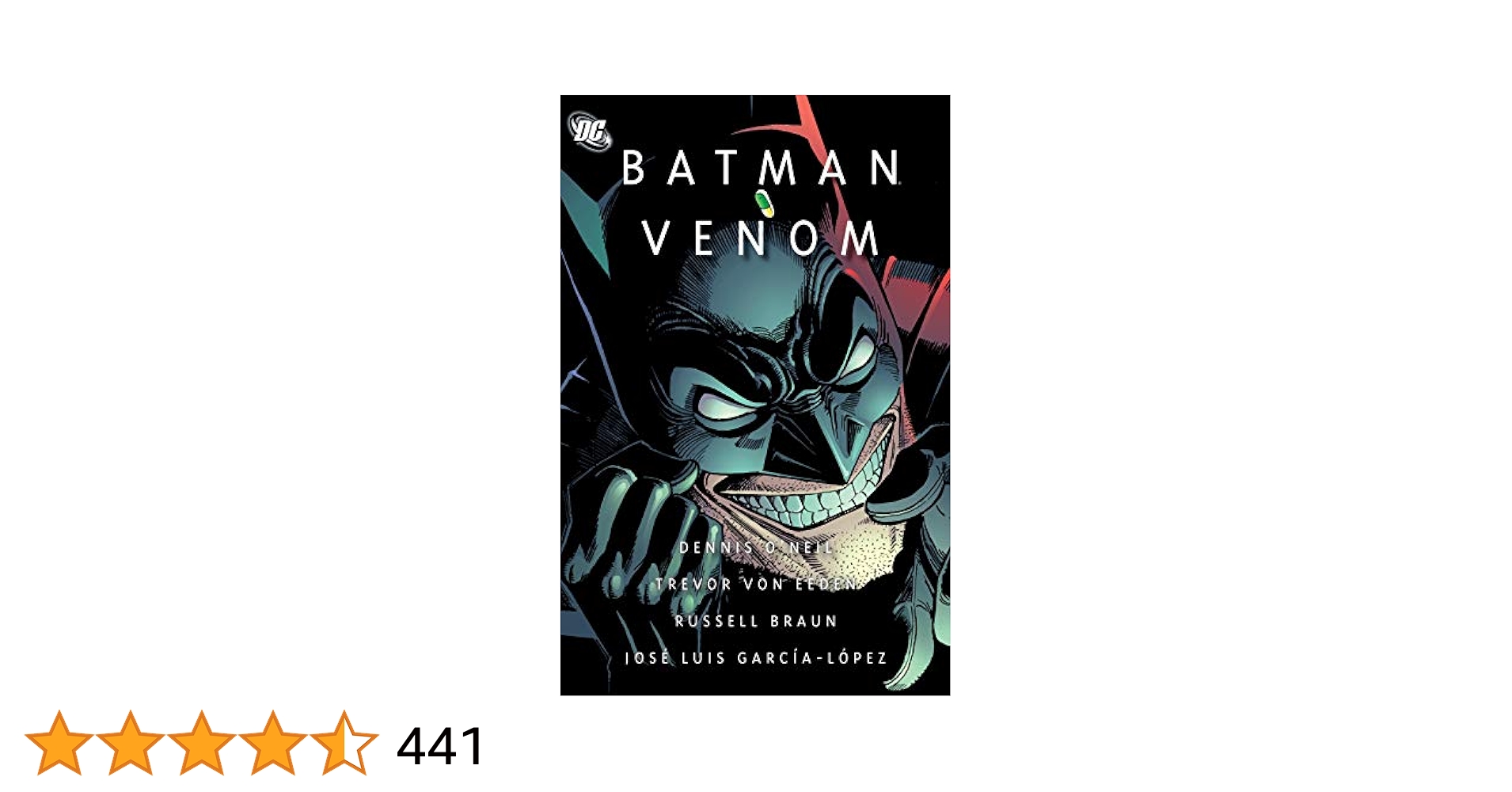 アメコミ・英語　バットマン　BATMAN:VENOM Amazon.com: Batman: Venom (Batman: Legends of the Dark