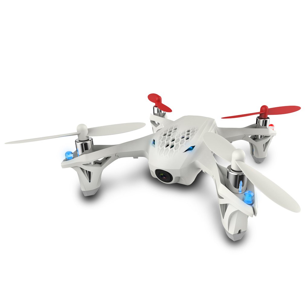 HUBSAN X4 H107D FPV Quadcopter and its transmitter