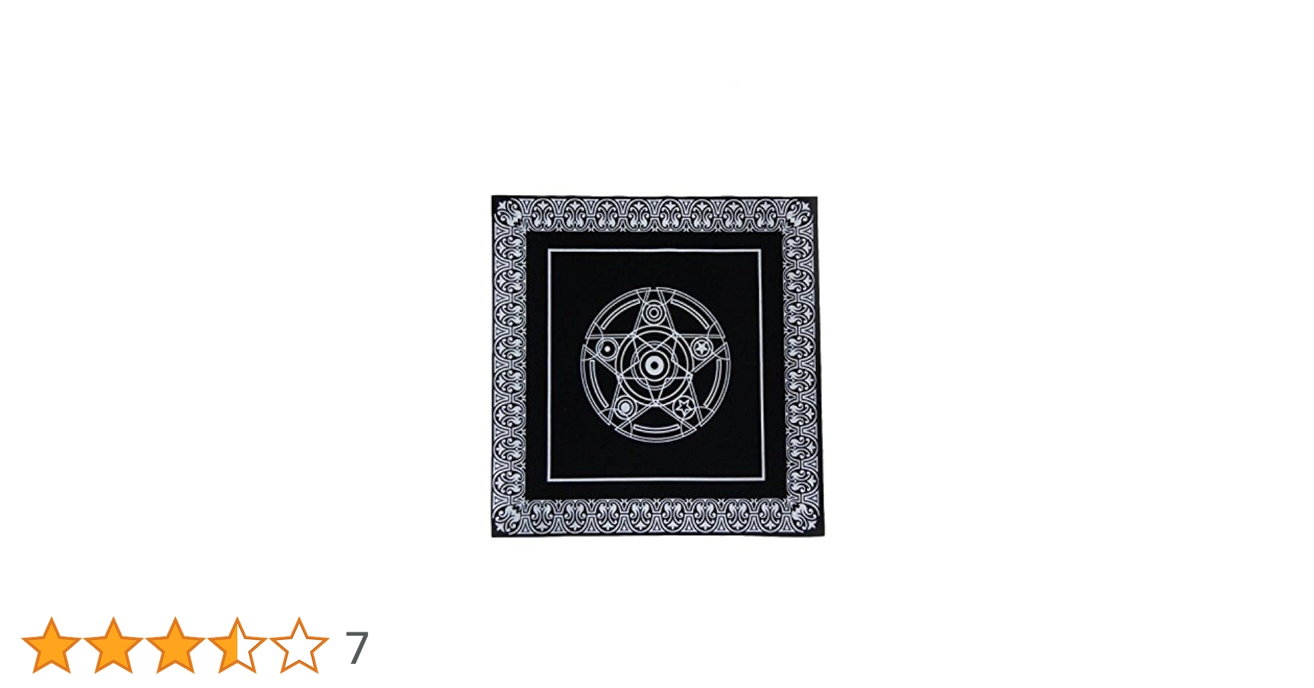 Amazon.co.jp: (SCGEHA) 柄 タロットクロス ベルベット調 五芒星