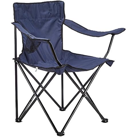 PAPILLON Silla Playa Metal Plegable Azul Cover