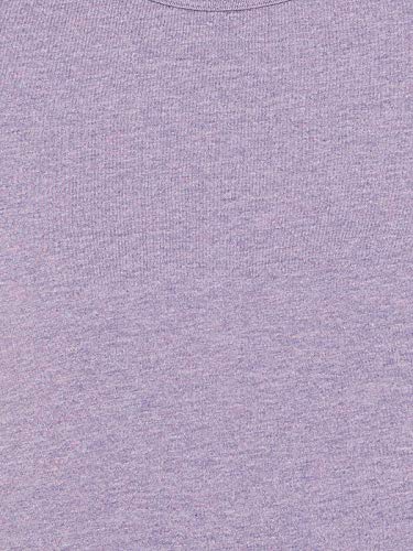 Image of Clovia Women's Cotton Checks Printed Pyjama and Basic Top Set