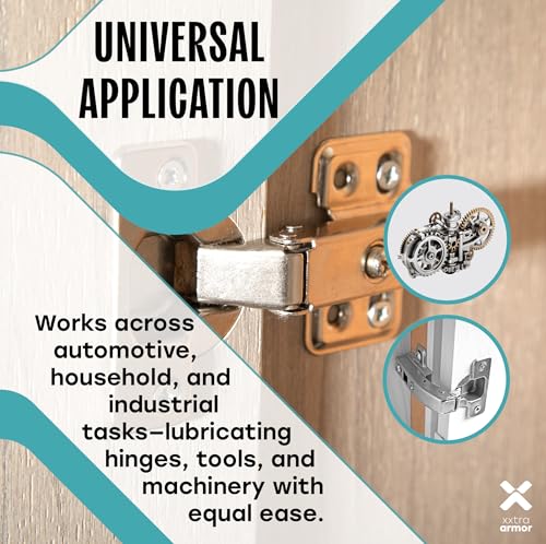 Image of Premium White Lithium Grease Spray 500ml - Automotive Heavy-Duty Lubricant & Rust Protector | Water-Resistant Grease for Hinges, Latches, Bearings, Car Door Locks, Sliding Tracks & Doors