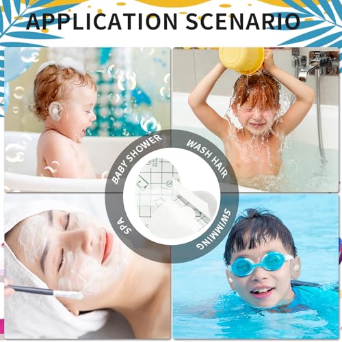 60 Stück Baby Wasserdicht Ohr Aufkleber, Ultradünne Transparente Ohrabdeckungen, Ohrenschutz Schwimmen Kinder Zum Schwimmen, Baden Und Anderen, Fersenblasenschutz Einweg-Gehörschutz Ohr Aufkleber