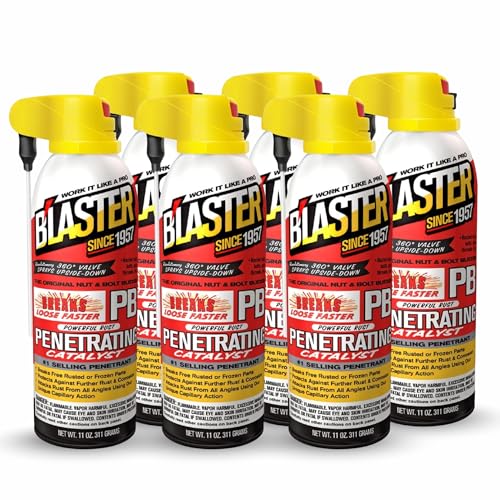 PB Blaster Penetrating Oil Spray, 11 oz Aerosol Cans (6-Pack...
