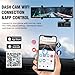 3 Channel Mirror Dash Cam, Aprilboy 12