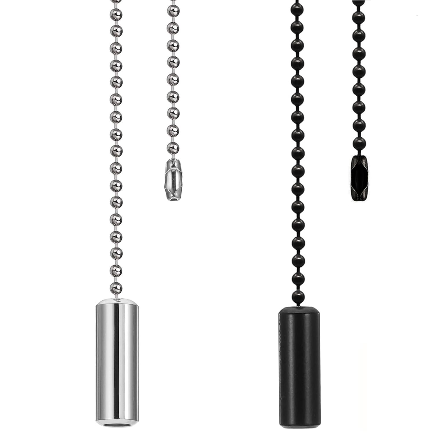 Ceiling Fan Pull Chains - Walnut Wooden Ball Set -7 Ceiling Fan Pull Chains - Walnut Wooden Ball Set -7