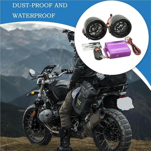 Parlante para manubrio para motocicleta compacto y potente miniatura 7