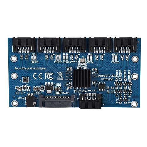 Port Multiplier Card para expansión de 5 discos duros miniatura 7