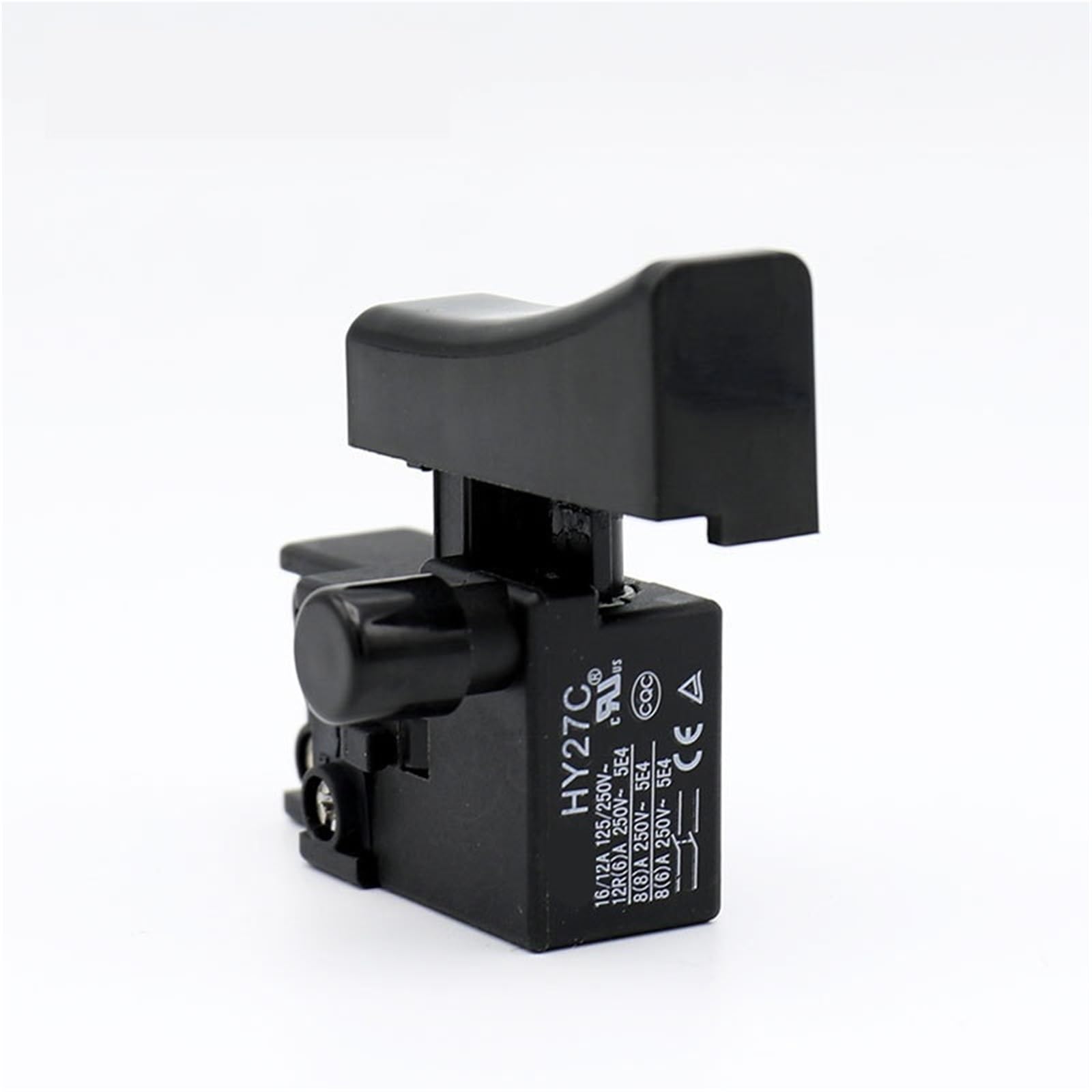 Interruptor de gatillo a prueba de polvo HY27C de 125/250 V for herramienta eléctrica, interruptores de botón de encendido y apagado for martillo eléctrico, sierra circular y cortador.(HY27C2-1)