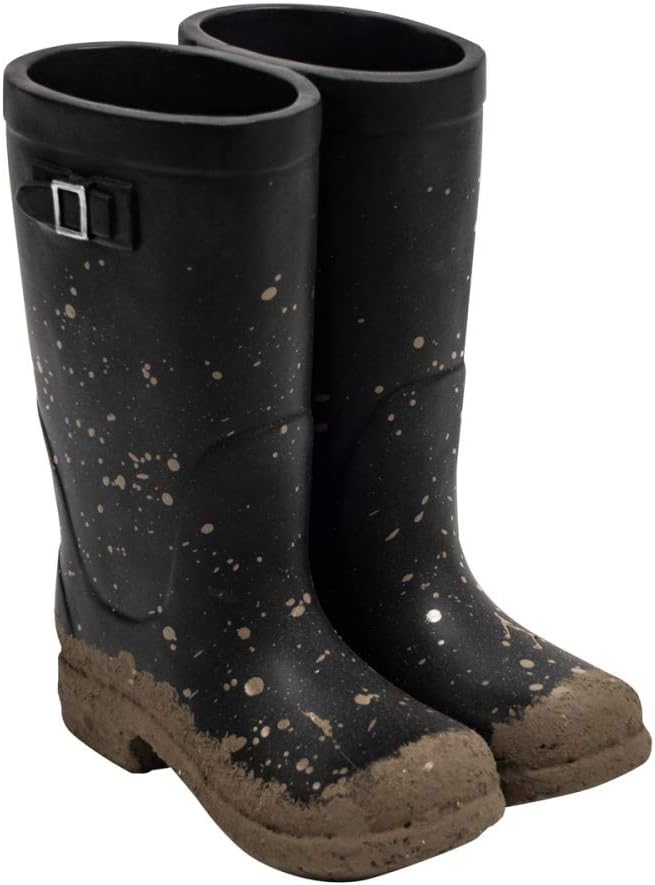 BRECK'S Garden Boots Planter Garden Statue and Planter - Decorate Your Yard or Patio with This Great Statuary