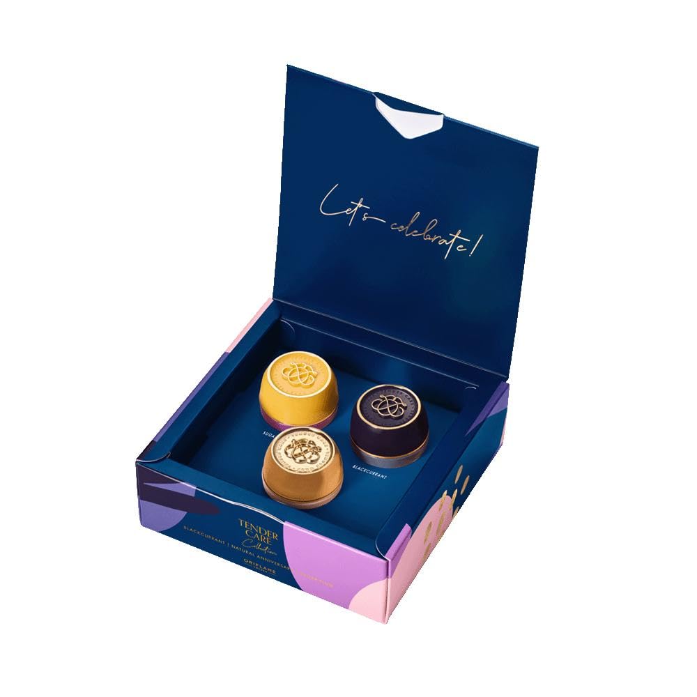 Oriflame Tender Care Collection Gift Set, Blackcurrant, Natural Anniversary, Sugar Plum, 3 Pack-image-18
