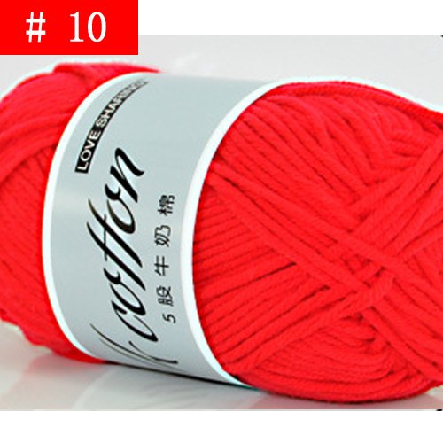 Petsdelite® 50Gram Warmth Milk Cotton Baby Wool Yarn for DIY Sewing