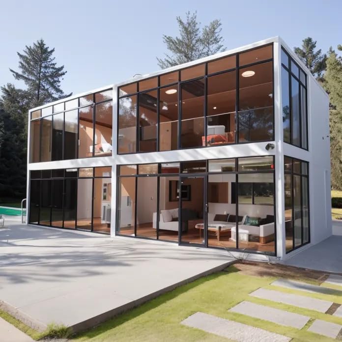 Looking for a home for sale in Los Angeles CA? Check out this affordable prefabricated container home available on Amazon now!