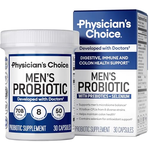 40% coupon - ★Physician's Choice Probiotics for Men 70B CFU, 30ct