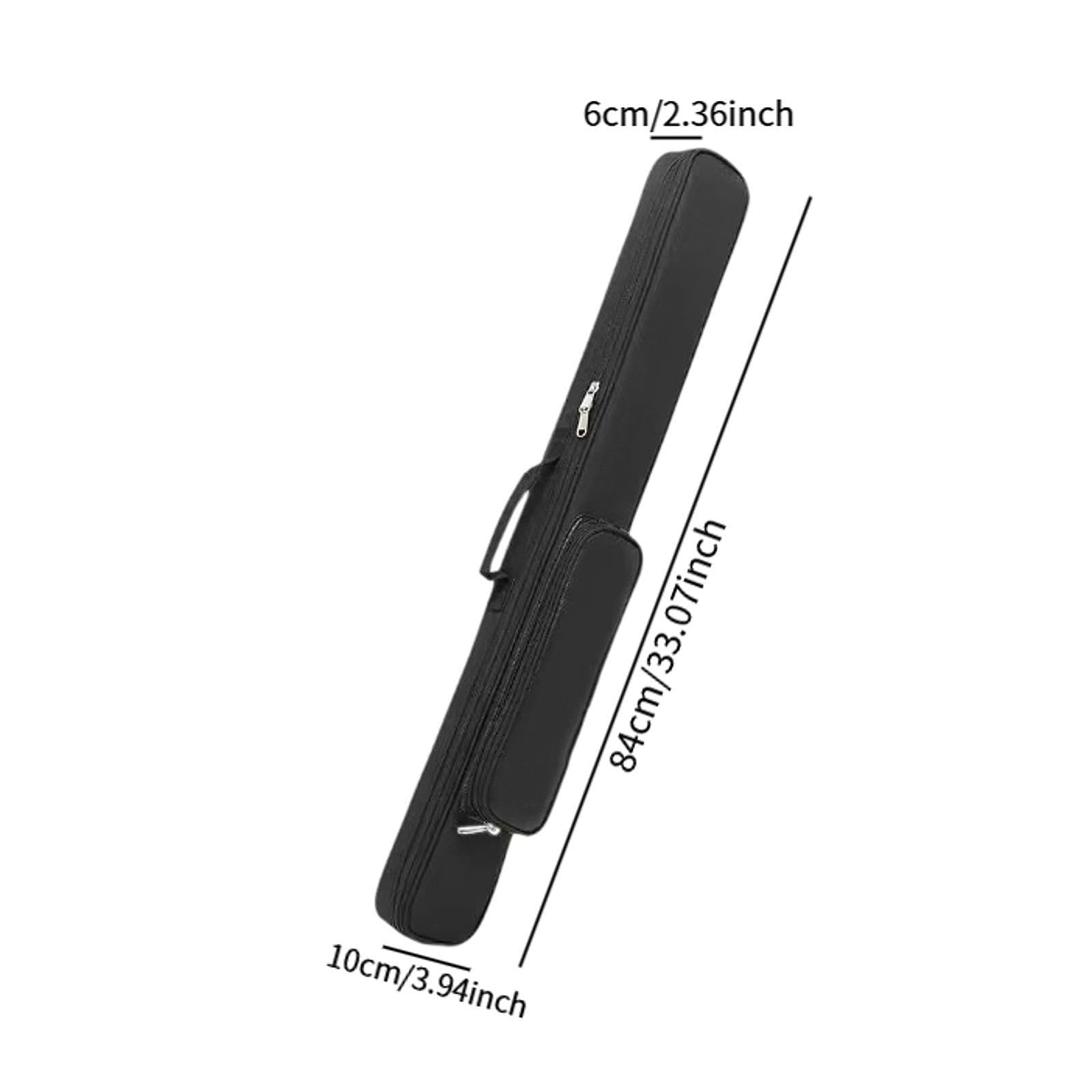 Pool Cue Case, Pool-Queue-Koffer, Hochwertige Tasche Aus Oxford Stoff mit Polsterung, Pool-Queue-Tasche, Leicht Und Wasserdicht für Billardqueue Aufbewahrung Und Transport