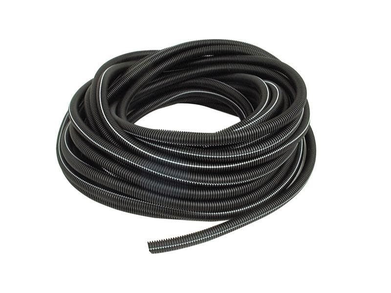 Black Flexible Split Conduit Tubing 0.29