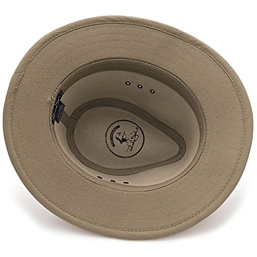 Panama Jack Men's Original Canvas Safari Sun Hat, UPF 50+ Sun Protection Cap, 2.5" Brim - Image 5