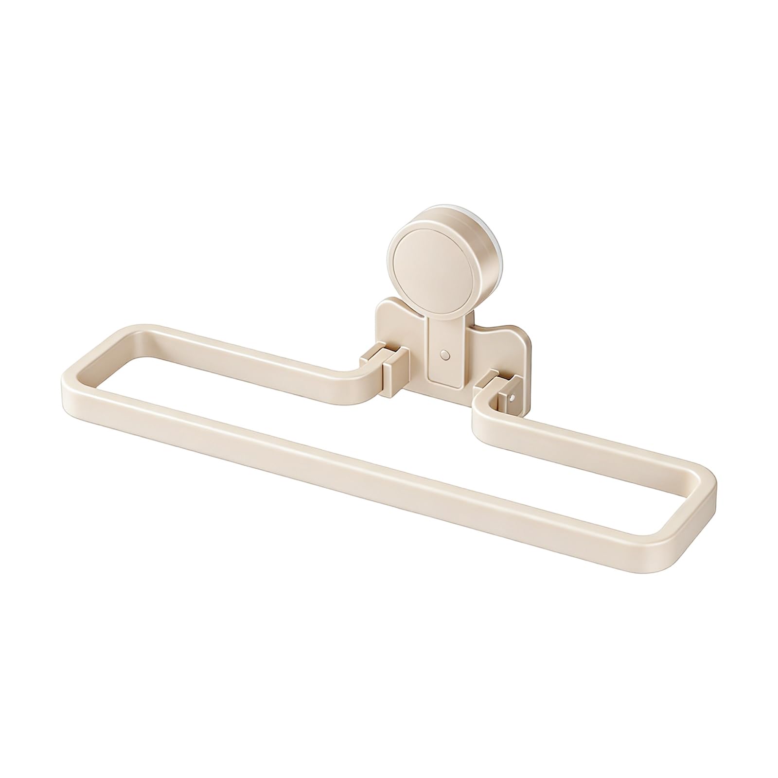 LUCKGONI Foldable Suction Cup Towel Rack Easy Installation Required Protects Wall Surfaces for Bathroom and Kitchen Use