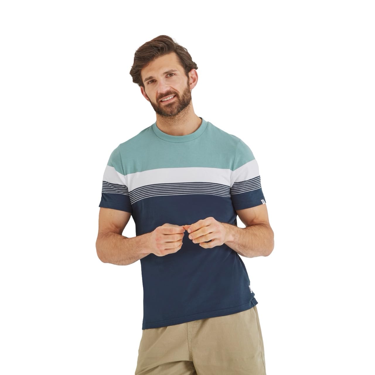 TOG24 Men's T-Shirt Cotton Light Blue 3XL