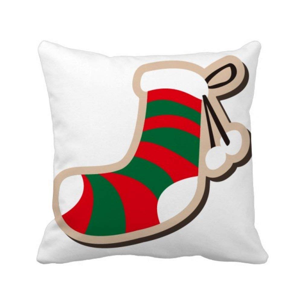 Housse de coussin Noël carrée pour décoration de canapé festive