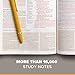 CSB Study Bible, Mahogany LeatherTouch, Red Letter, Study Notes and Commentary, Illustrations, Articles, Word Studies, Outlines, Timelines, Easy-to-Read Bible Serif Type